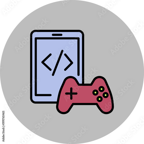 Gaming Graphics Icon Design