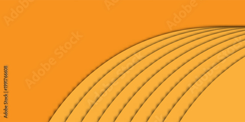 3D abstract paper cut background and paper cut shapes, vector illustration