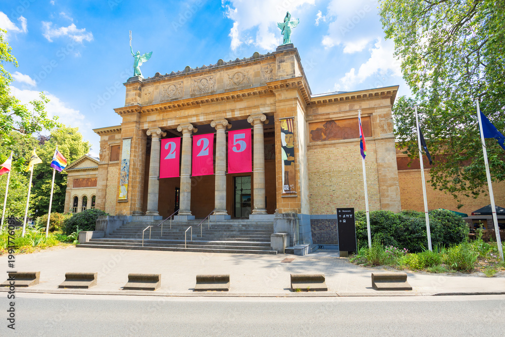 Fototapeta premium Museum voor Schone Kunsten or Fine Arts Museum in Ghent, Belgium