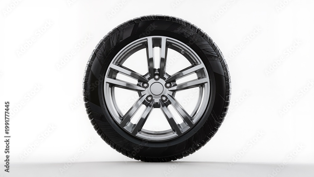 Obraz premium tire isolated on white