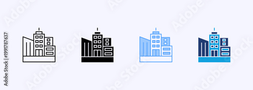 Site Icon Set Multistyle Various Collection Element For Design