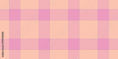 2026 plaid pattern background, gentleman texture tartan check. Single textile vector seamless fabric in light and pink colors.