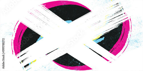 abstract cmyk watercolor background design