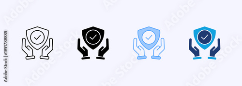 Safety Icon Set Multistyle Various Collection Element For Design