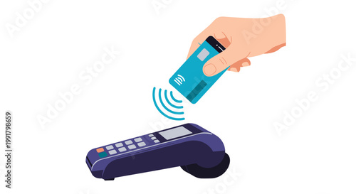 Contactless Payment Terminal Device.