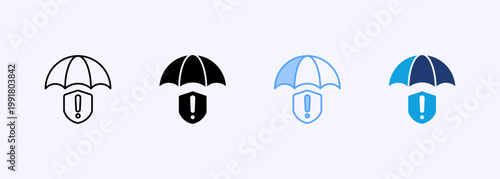 Safety Icon Set Multistyle Various Collection Element For Design
