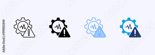 Loss Icon Set Multistyle Various Collection Element For Design