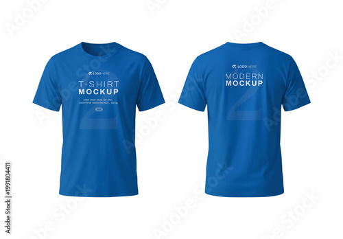 Crew Neck T-Shirt Mockup