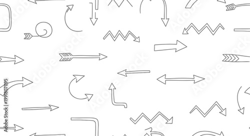 Vector arrows, directional icons, gray line art, navigation symbols, 40 arrow signs