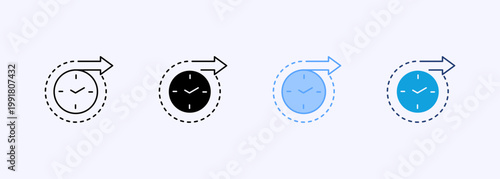 Future Icon Set Multistyle Various Collection Element For Design