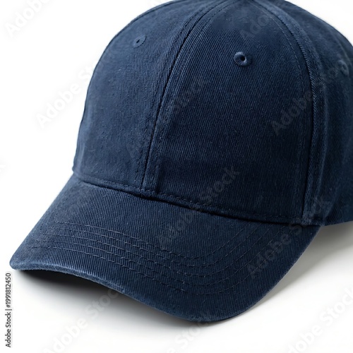 Navy Blue Baseball Cap.