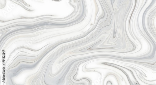 Elegant white marble texture abstract swirls and veins