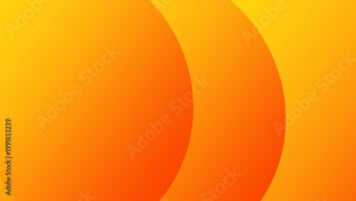 Картината върху платно Gradient orange yellow patterned desktop wallpaper