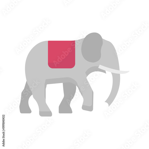Safari Tour Vector icon which can easily modify or edit