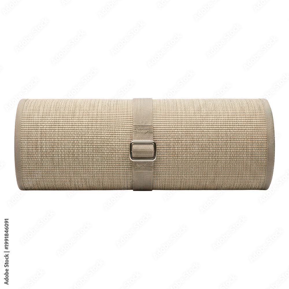 Naklejka premium Ancient rolled parchment with handwritten musical notation from a historical manuscript