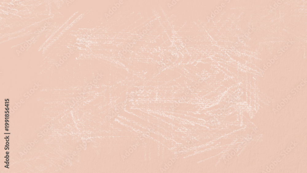 Fototapeta premium Peach desktop wallpaper with a subtle textured finish. The peach color adds warmth, making it ideal for a calming desktop wallpaper. Creative peach colored background with copy space.