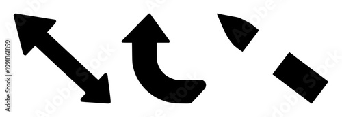 Solid black icon, white background: upload arrow icon set with simple line art design featuring simple design, minimalist, black and white with illustrations and graphics