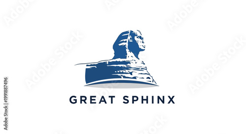 Iconic Great Sphinx of Giza in Egypt, a Symbol of Ancient History.
