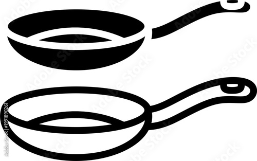 Home Cooking Pan Tool Symbol