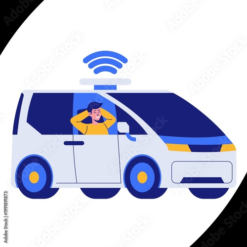 satellite car