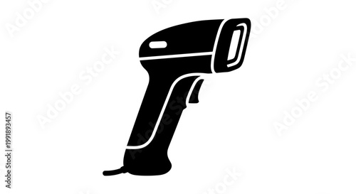 Barcode Scanner Device Closeup.