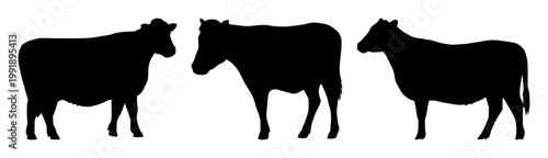 Barn set with black silhouette on white background in a pastoral setting featuring silhouette, simple, rural with agriculture and farming
