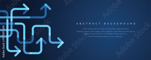 Abstract arrow background. Technology background. High speed.	