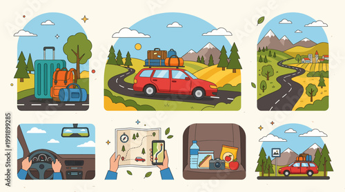 Road Trip and Travel Essentials Collection.