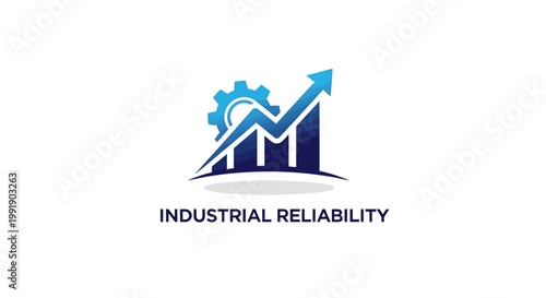 Industrial Reliability Logo Depicting Growth and Progress in Business.