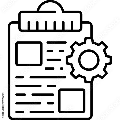 Project Documentation Outline Icon