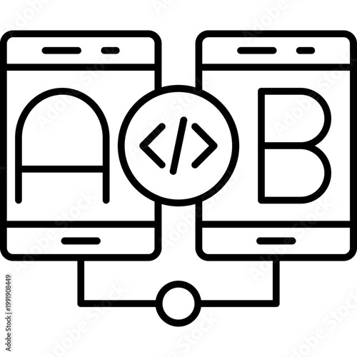 Wireless Testing Outline Icon