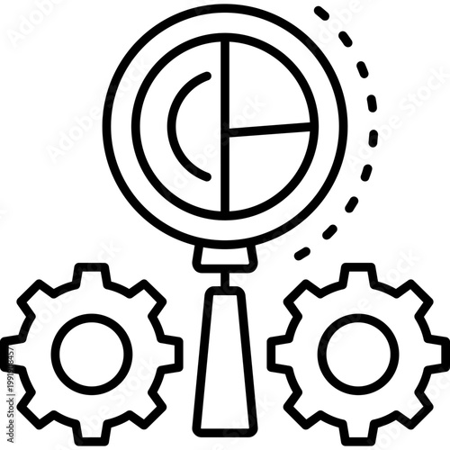Analytical Tools Outline Icon