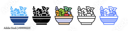 Fresh Ingredients multiple icon