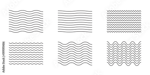 Wave icon. flat and simple see wave vector. vector illustration.
