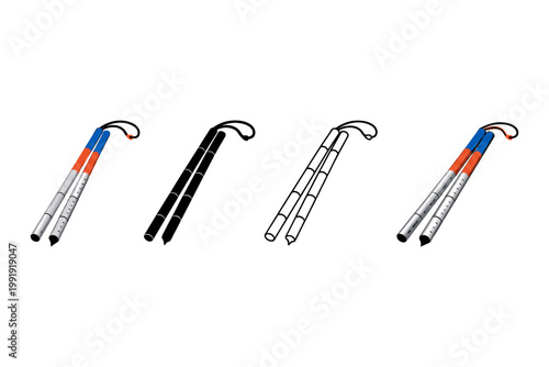 Folding Cane for Visually Impaired