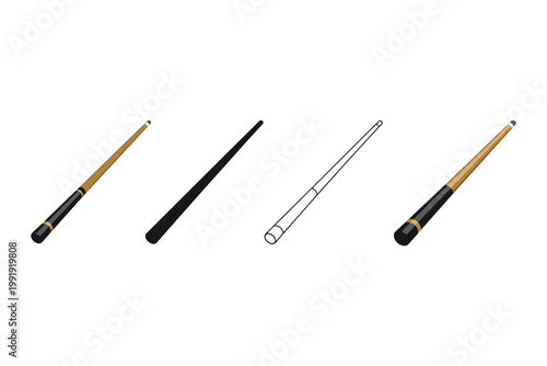 Billiard Cues Collection
