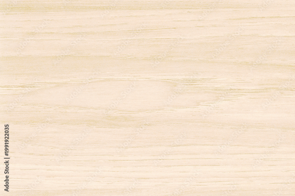 Naklejka premium Light wood texture background with subtle grain patterns in beige tones