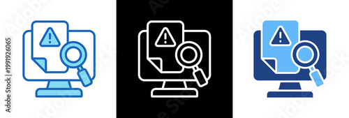 Risk Analysis triplestyle icon