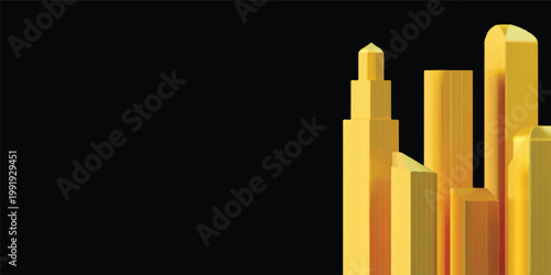 Atmospheric glowing candles flickering against a deep black background in the dark