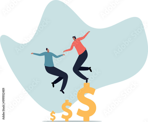 Increase profit, financial advisor help increase earning, income or revenue, growing wealth, profit growth or funding support,human life and situation.