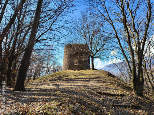 Camorino, Switzerland, Hunger fort, historical building