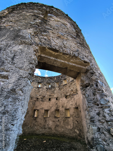 Fortini della Fame, Hunger forts historical landmarks, Camorino, Bellinzona, Canton Ticino, Switzerland