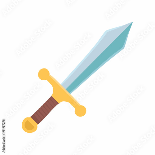 Stylized Sword Illustration