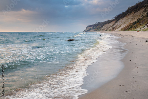 Donskoye beach on Baltic Sea. Kaliningrad region, Russia