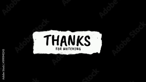 Thank you for watching animation video. rough box and coarse texture in black background