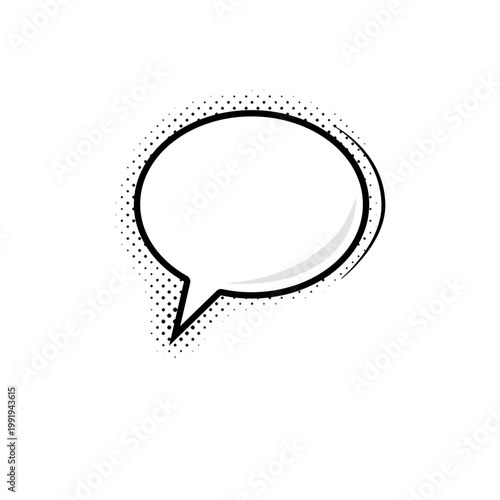 Comic Speech Bubble Chat Effect