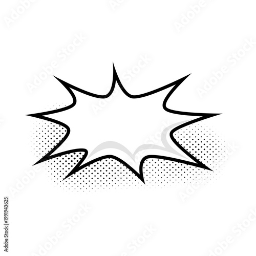 Comic Speech Bubble Chat Effect