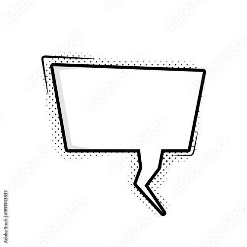 Comic Speech Bubble Chat Effect