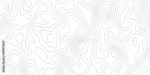 Contour abstract map relief land outline. Topographic map patterns. White wave paper curved reliefs abstract background. Background of the topography map. Abstract pattern with lines.