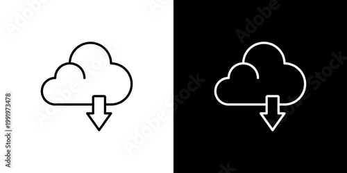Download Icon Sheet Black And White